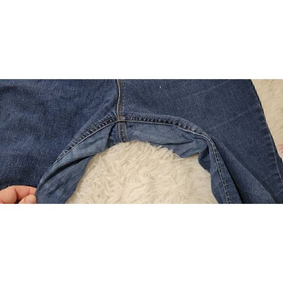 Old Navy Super Skinny Midrise Jeans Sz 14P Dark Wash *Read description - Picture 5 of 5